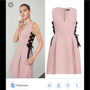 New BCBG Kalie Dress Red Sz 6 $338